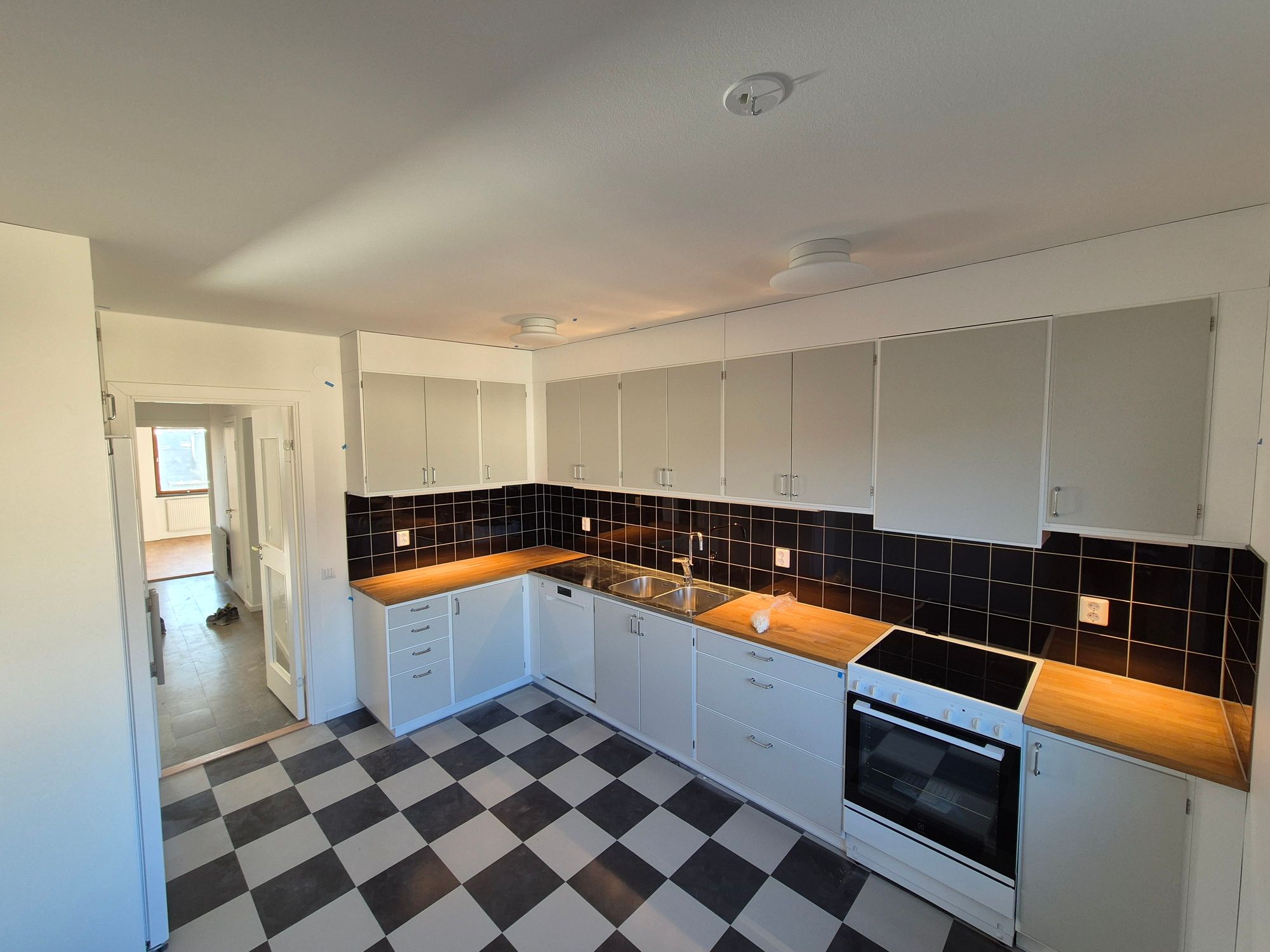 Renovering av köket i Stockholm.